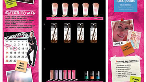 Maybelline Walgreens 'Back to Campus' Endcap